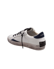 CRIME SK8 DELUXE LEATHER AND SUEDE SNEAKERS