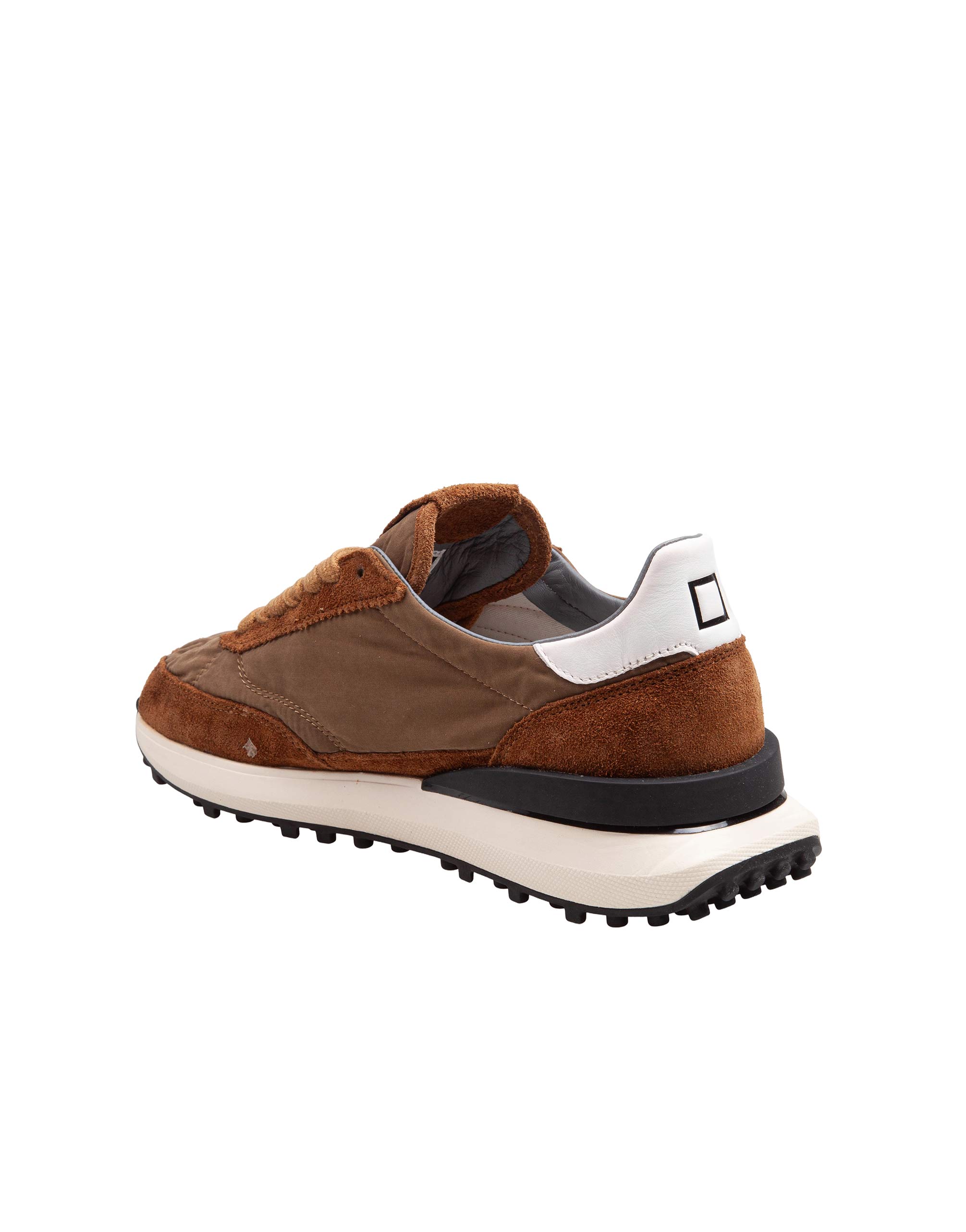 D.A.T.E. RUNNING SNEAKER IN NYLON AND LEATHER SUEDE
