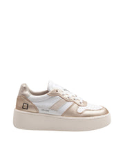 D.A.T.E. COURT SNEAKERS COURT PLATFORM IN LEATHER