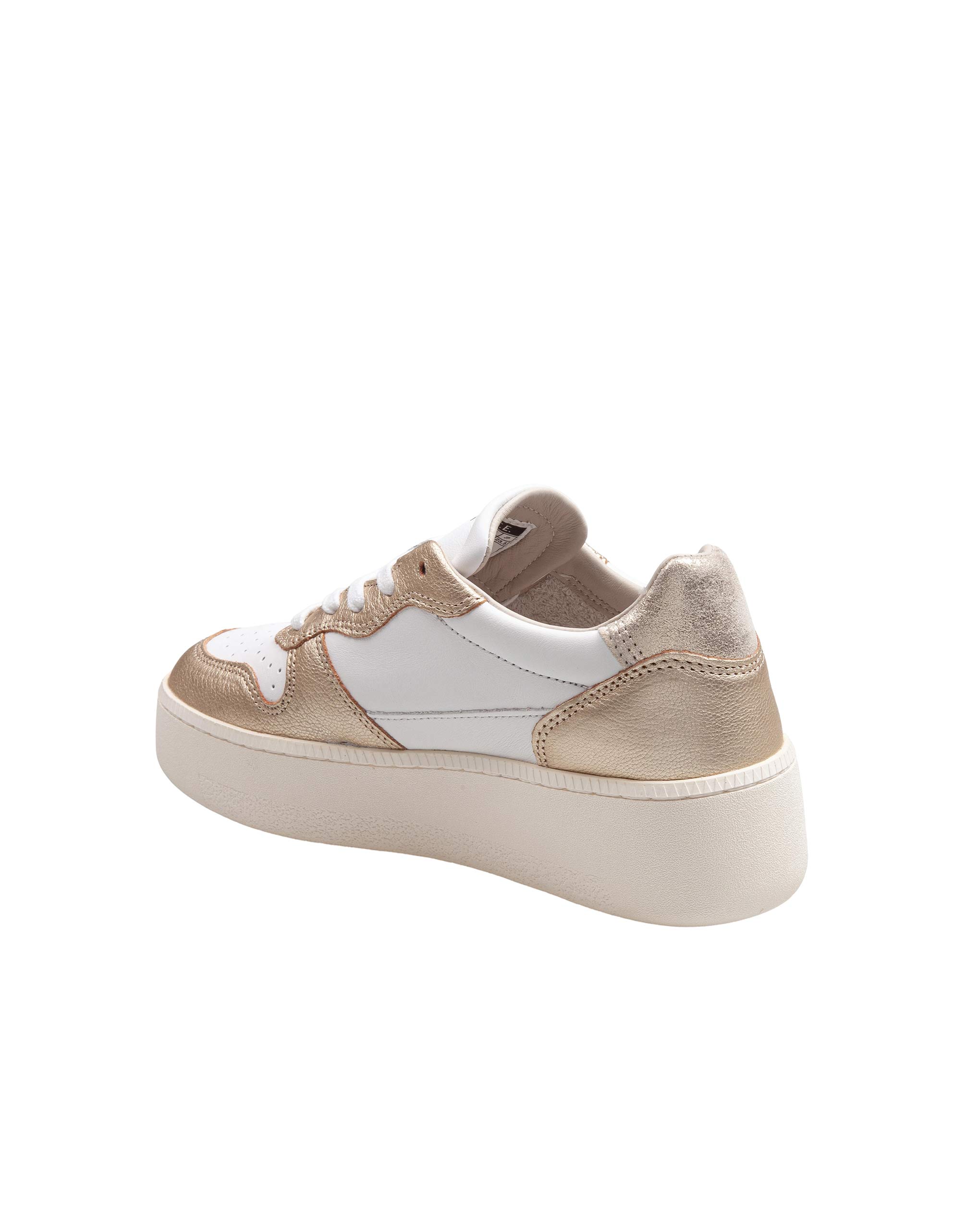 D.A.T.E. COURT SNEAKERS COURT PLATFORM IN LEATHER