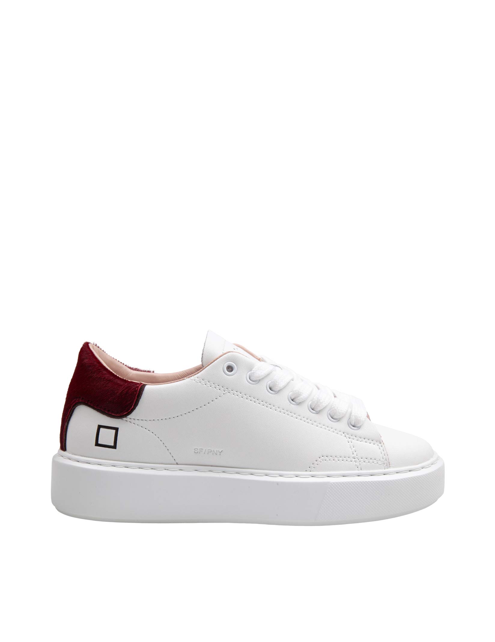 D.A.T.E. SFERA HILL LOW LEATHER SNEAKERS