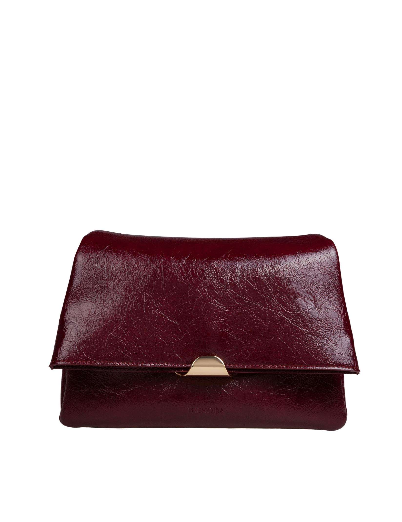 THEMOIRè BORSA A SPALLA CHIO SMALL IN PELLE VEGANA STROPICCIATA