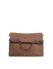 BORBONESE CROSSOVER BAG IN SUEDE OP