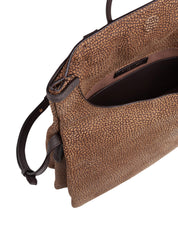 BORBONESE CROSSOVER BAG IN SUEDE OP