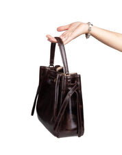 TORY BURCH SECCHIELLO ROMY DISTRESSED IN PELLE