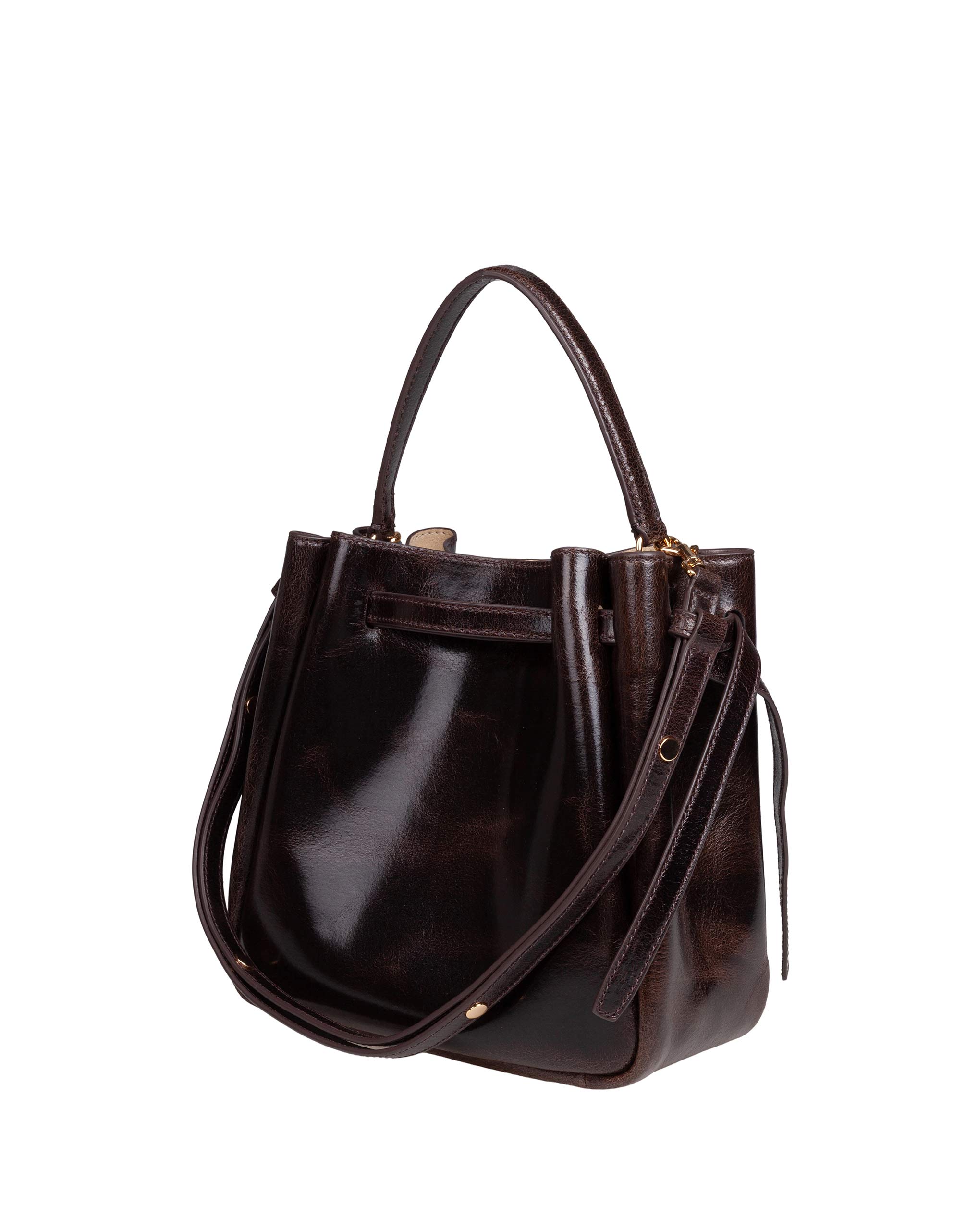 TORY BURCH SECCHIELLO ROMY DISTRESSED IN PELLE