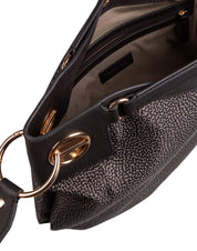 BORBONESE BORSA A MANO LONDON M IN TESSUTO OP