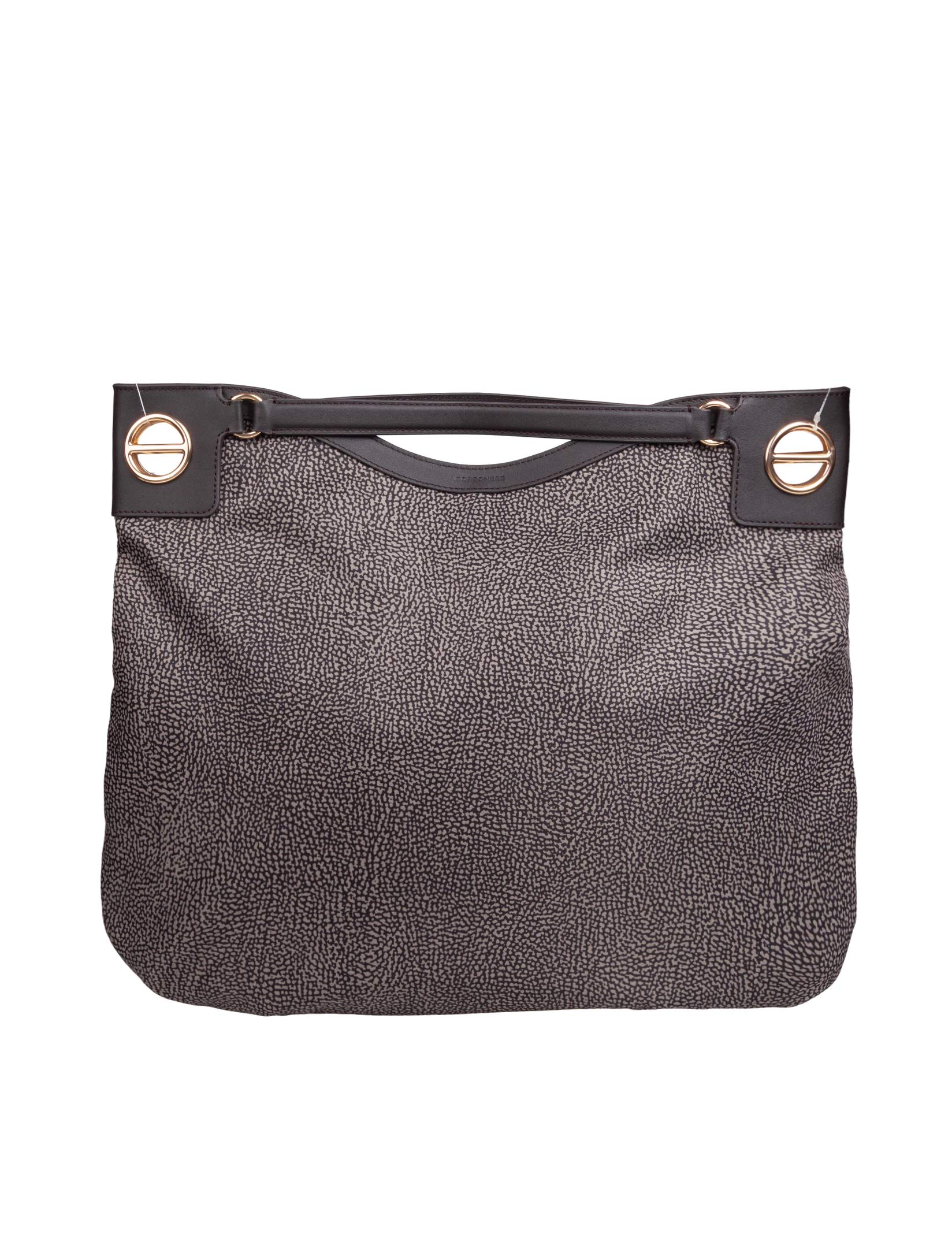 BORBONESE LONDON L FABRIC BAG