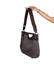 BORBONESE LONDON L FABRIC BAG