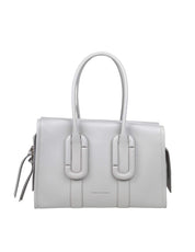 MARC JACOBS CITY TOTE IN PELLE GRIGIA