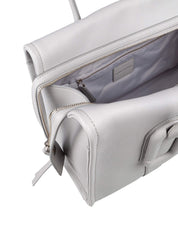 MARC JACOBS CITY TOTE IN PELLE GRIGIA