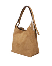 MARC JACOBS BORSA LARGE BUCKET IN SUEDE E PELLE