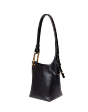 MARC JACOBS BORSA SMALL BUCKET IN PELLE NERA