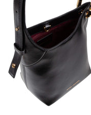 MARC JACOBS BORSA SMALL BUCKET IN PELLE NERA