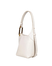 MARC JACOBS BORSA SMALL BUCKET IN PELLE BIANCA