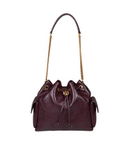 TORY BURCH BORSA SECCHIELLO CHARLIE QUILTED BORDEAUX