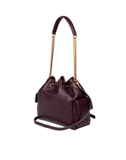 TORY BURCH BORSA SECCHIELLO CHARLIE QUILTED BORDEAUX