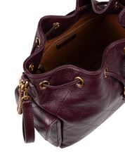 TORY BURCH BORSA SECCHIELLO CHARLIE QUILTED BORDEAUX
