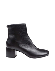 AGL TINA BOOTIE BLACK LEATHER ANKLE BOOT