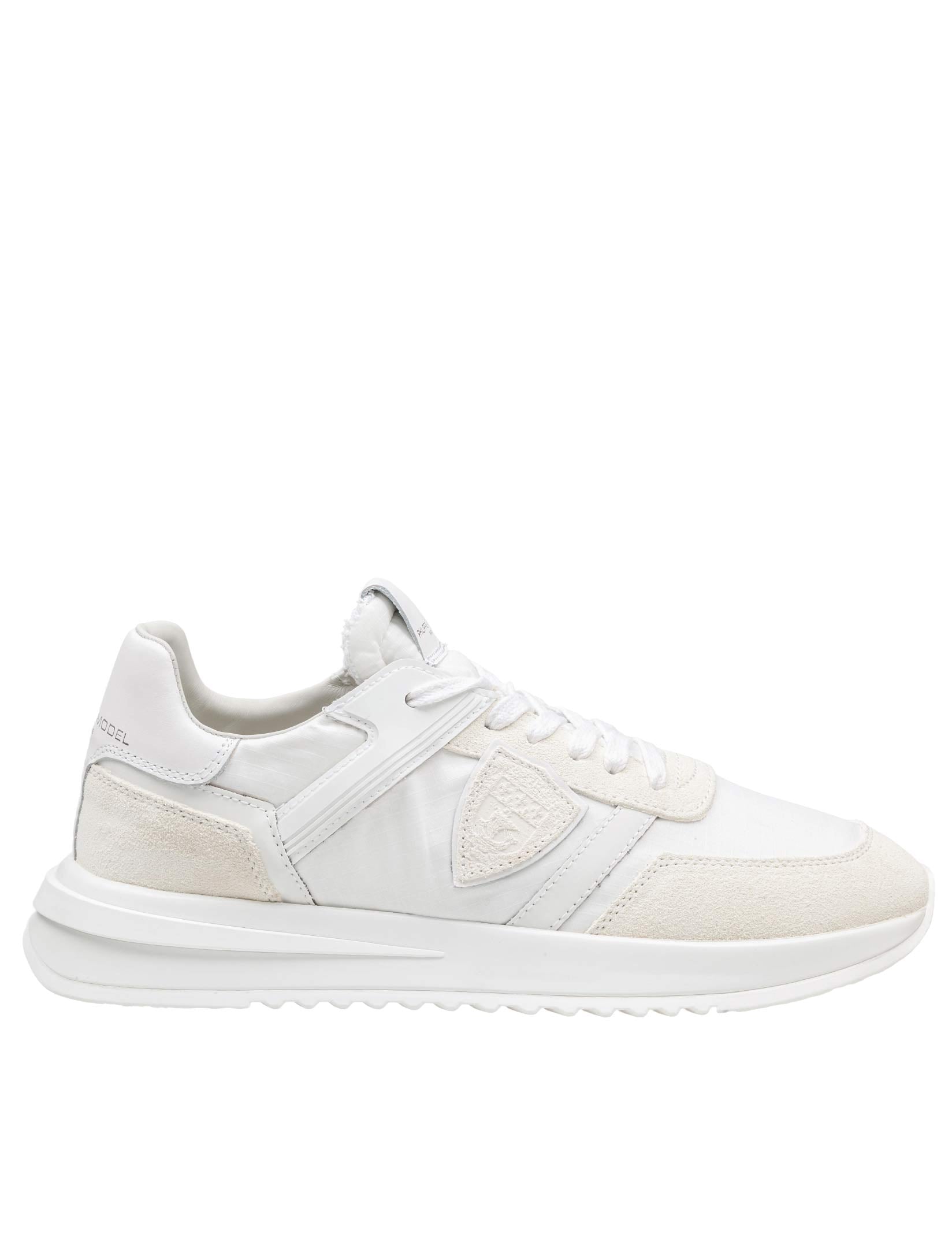 PHILIPPE MODEL TROPEZ LOW 2.1 IN NYLON AND SUEDE