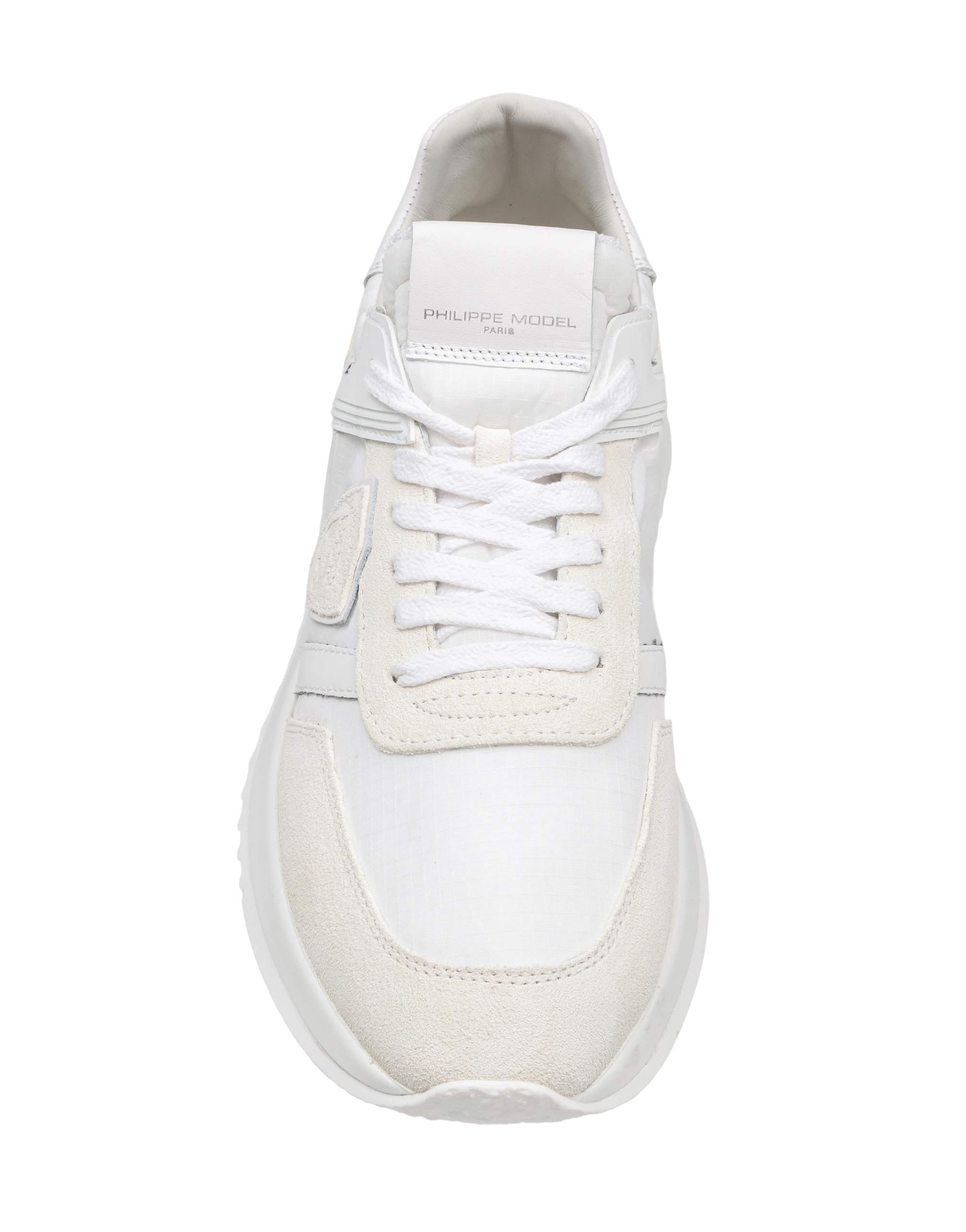 PHILIPPE MODEL TROPEZ LOW 2.1 IN NYLON AND SUEDE