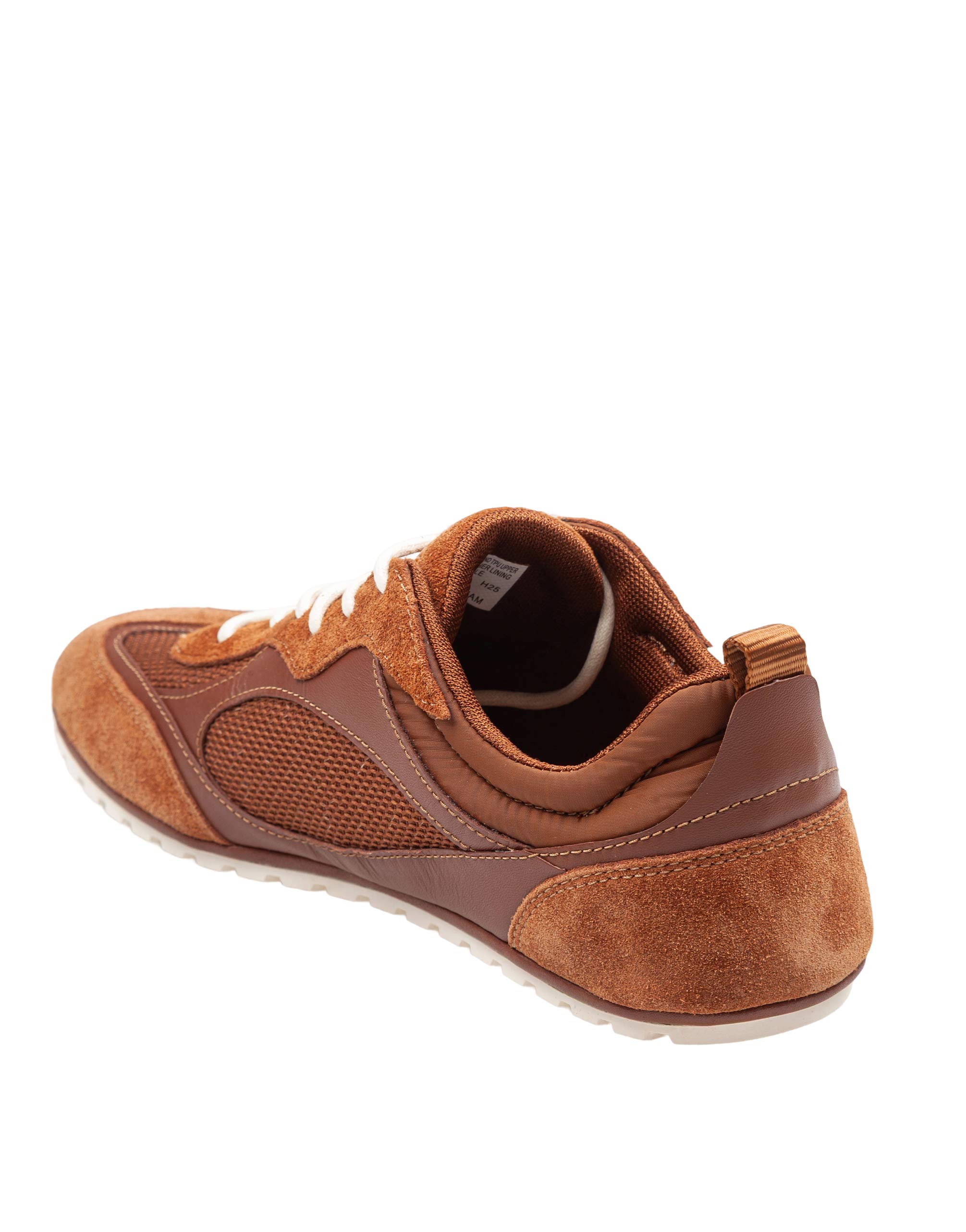 TORY BURCH SNEAKERS FIELD IN SUEDE COLORE COGNAC