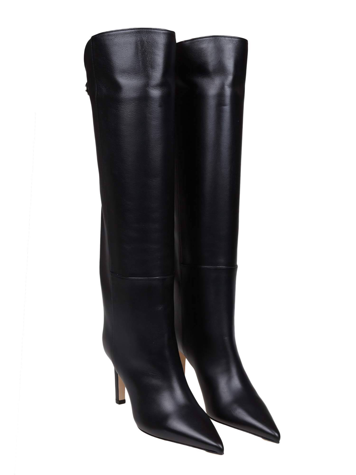 JIMMY CHOO STIVALE ALIZZE KS 85 IN PELLE