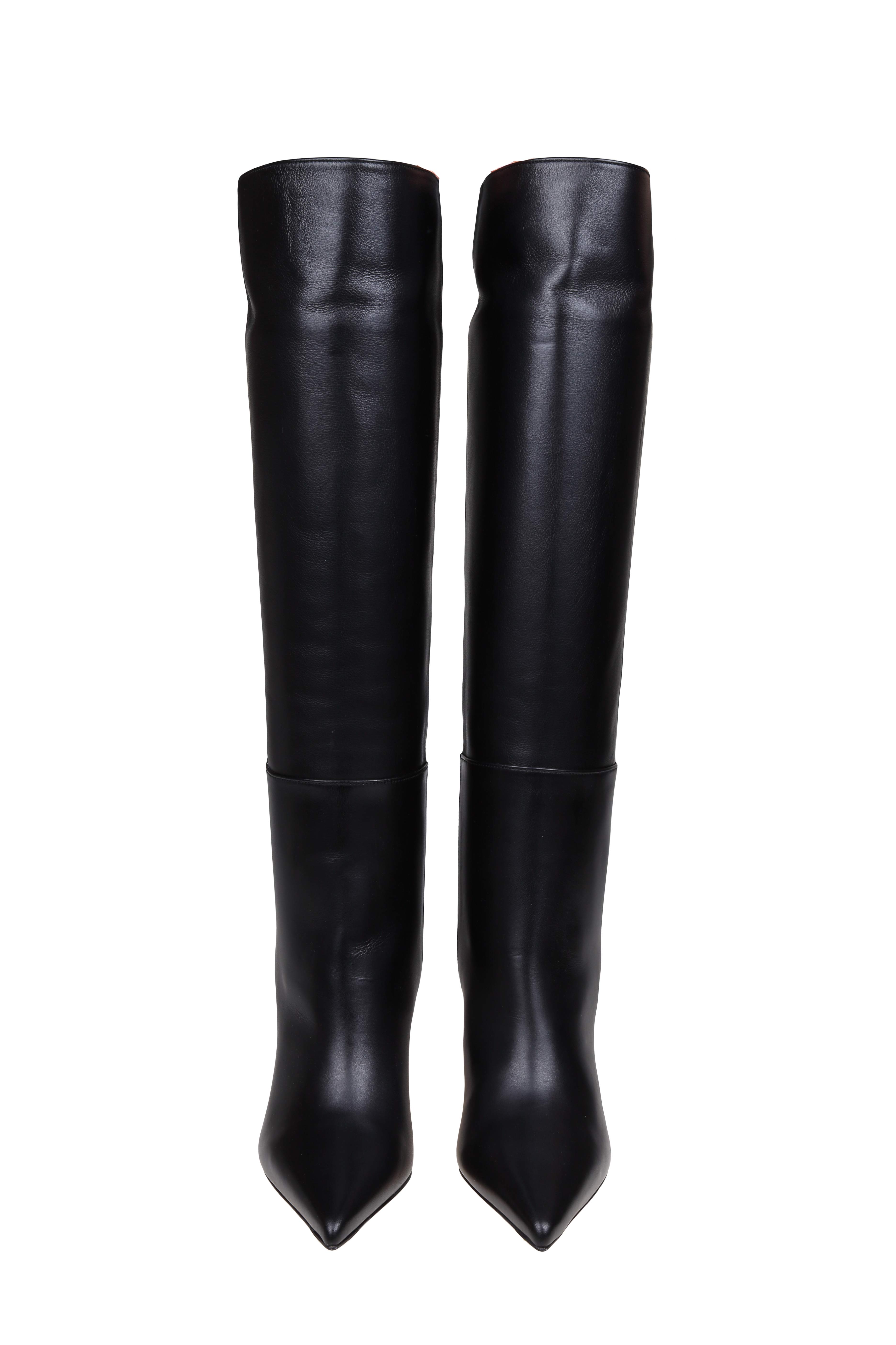 JIMMY CHOO STIVALE ALIZZE KS 85 IN PELLE