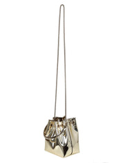 JIMMY CHOO SECCHIELLO BON BON XVK IN PELLE METALLIZZATA GOLD