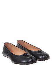MAISON MARGIELA BALLERINA TABI IN PELLE NERA