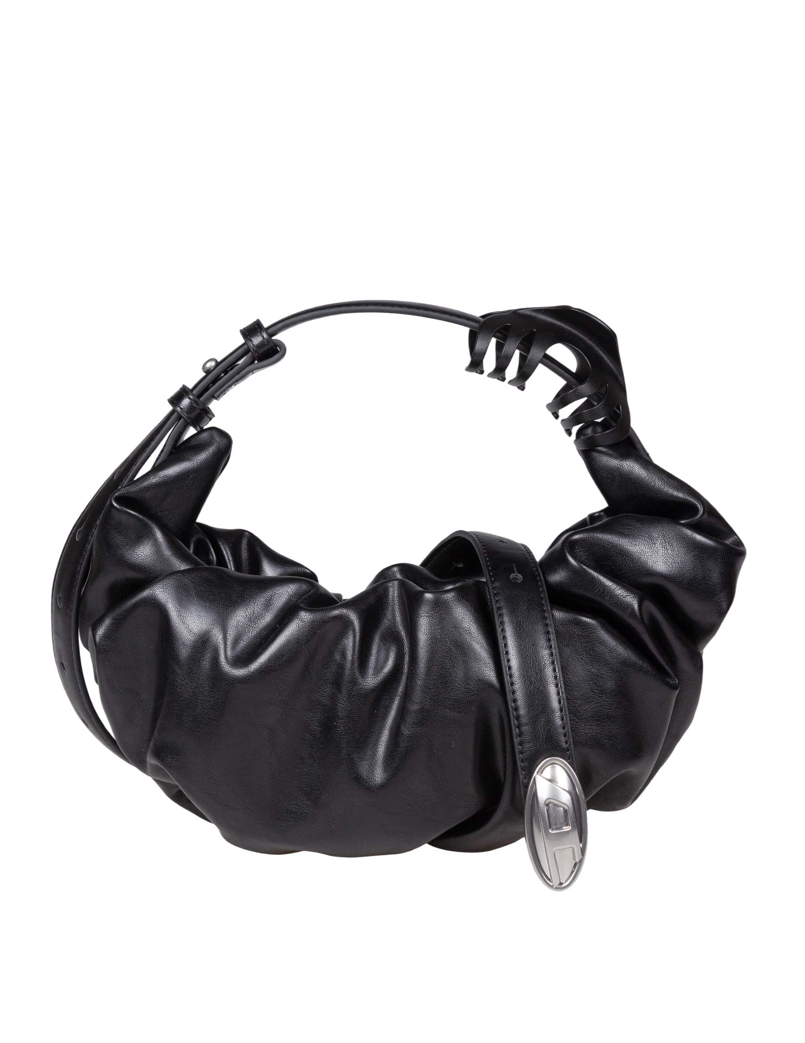DIESEL BORSA HOBO GRAB-D ESTRA COLORE NERO