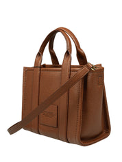 MARC JACOBS THE SMALL TOTE IN PELLE ARGAN