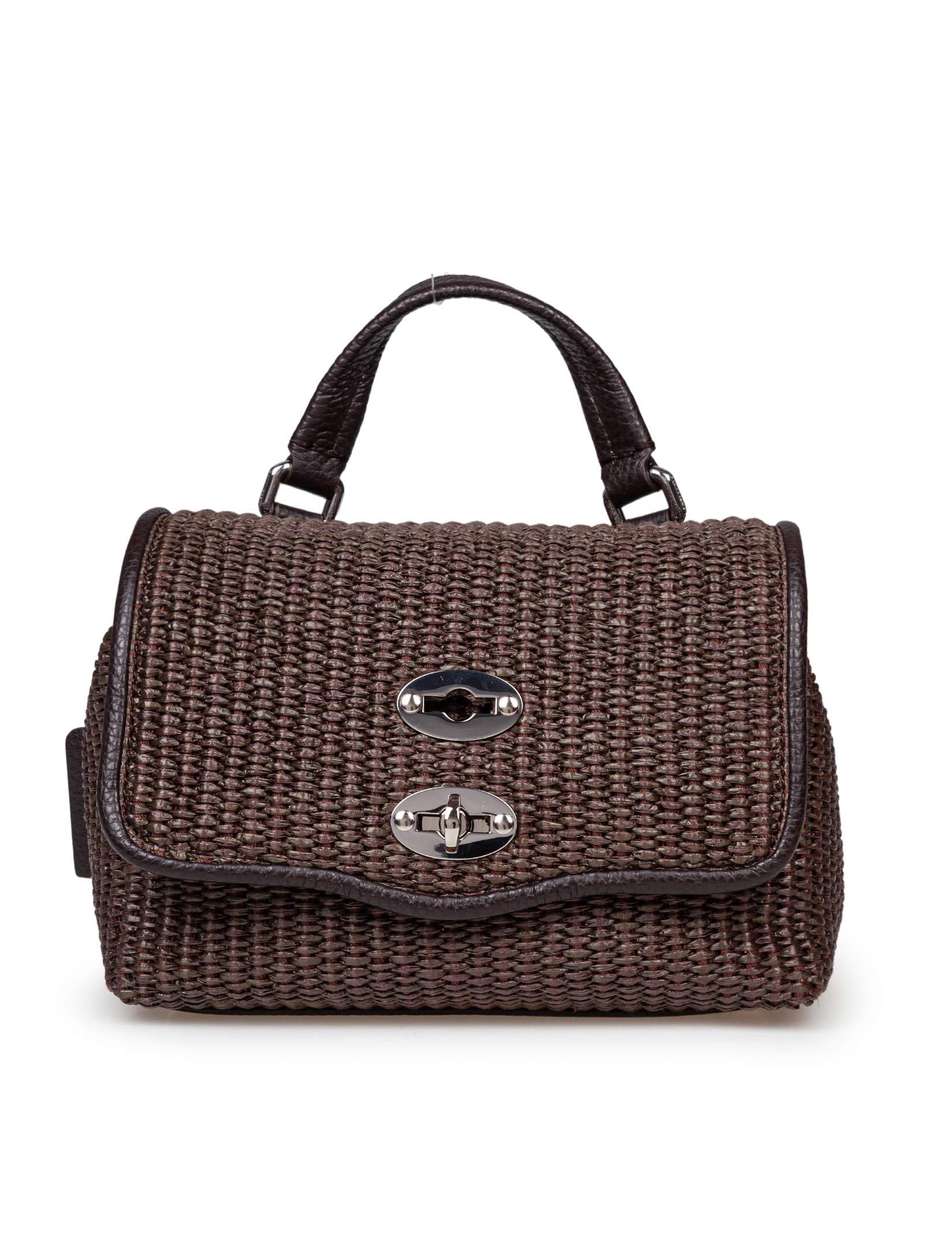 ZANELLATO POSTINA VIMINI BABY IN IN RAFIA COLORE MARRONE