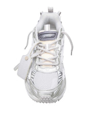 OFF WHITE SNEAKERS OUT OF OFFICE IN COLORE GRIGIO E BIANCO