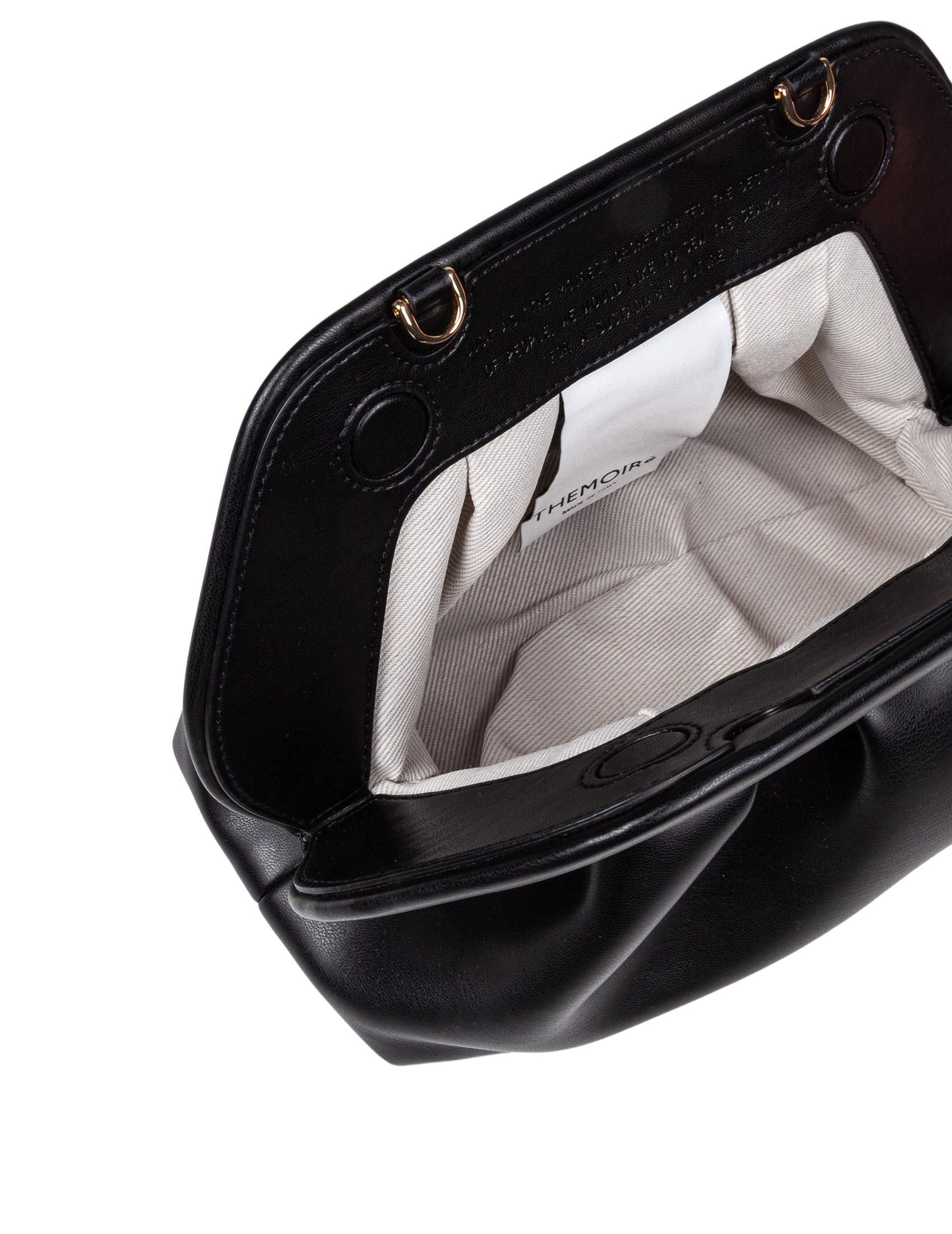 THEMOIRè BIOS MEDIUM IN TESSUTO VEGANO COLORE NERO