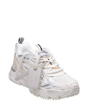 OFF WHITE SNEAKERS OUT OF OFFICE MESH E PELLE COLORE BIANCO