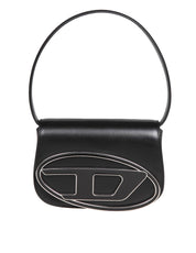 DIESEL BORSA A SPALLA 1DR IN PELLE NERA