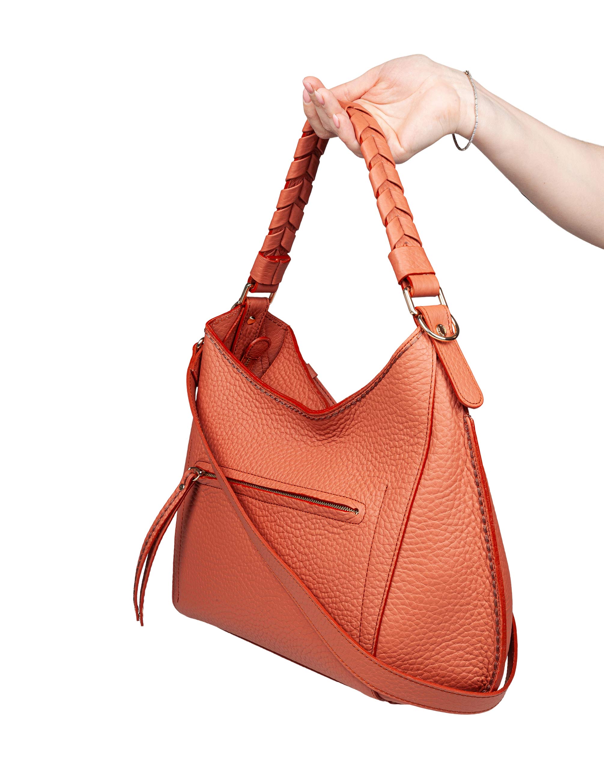 VISONA' BORSA A SPALLA MIA COLORE BLUSH