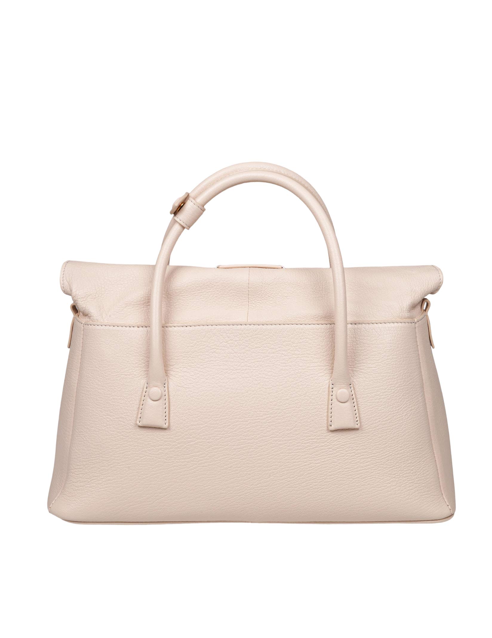 MAISON MARGIELA BORSA A MANO 5AC EAST WEST IN PELLE COLORE LATTE