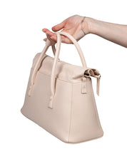MAISON MARGIELA BORSA A MANO 5AC EAST WEST IN PELLE COLORE LATTE