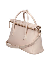 MAISON MARGIELA BORSA A MANO 5AC EAST WEST IN PELLE COLORE LATTE