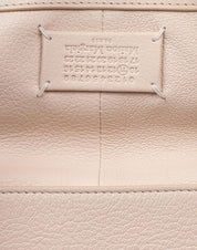 MAISON MARGIELA BORSA A MANO 5AC EAST WEST IN PELLE COLORE LATTE