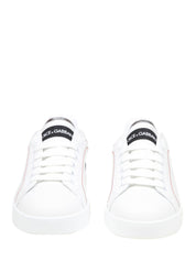 DOLCE & GABBANA SNEAKERS PORTOFINO IN PELLE CON LOGO