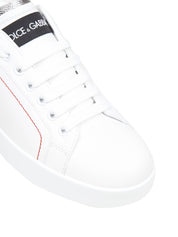 DOLCE & GABBANA SNEAKERS PORTOFINO IN PELLE CON LOGO