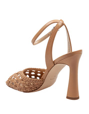MICHAEL KORS ROSIE HIGH LEATHER SANDAL