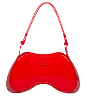 DIESEL BORSA A SPALLA PLAY COLORE ROSSO