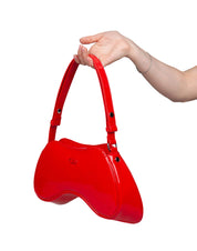 DIESEL BORSA A SPALLA PLAY COLORE ROSSO