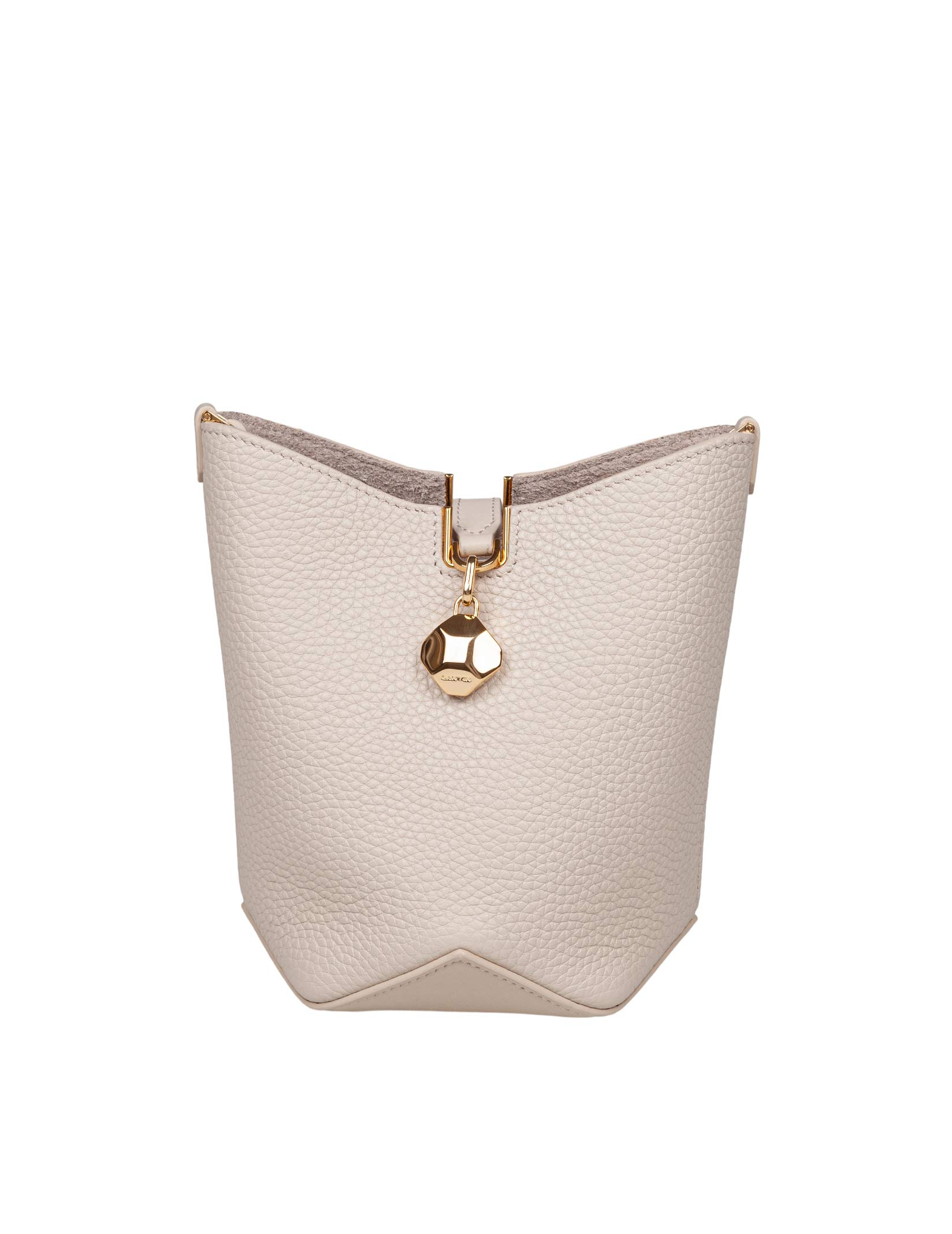 LANVIN BORSA SECCHIELLO CATH NANO IN PELLE