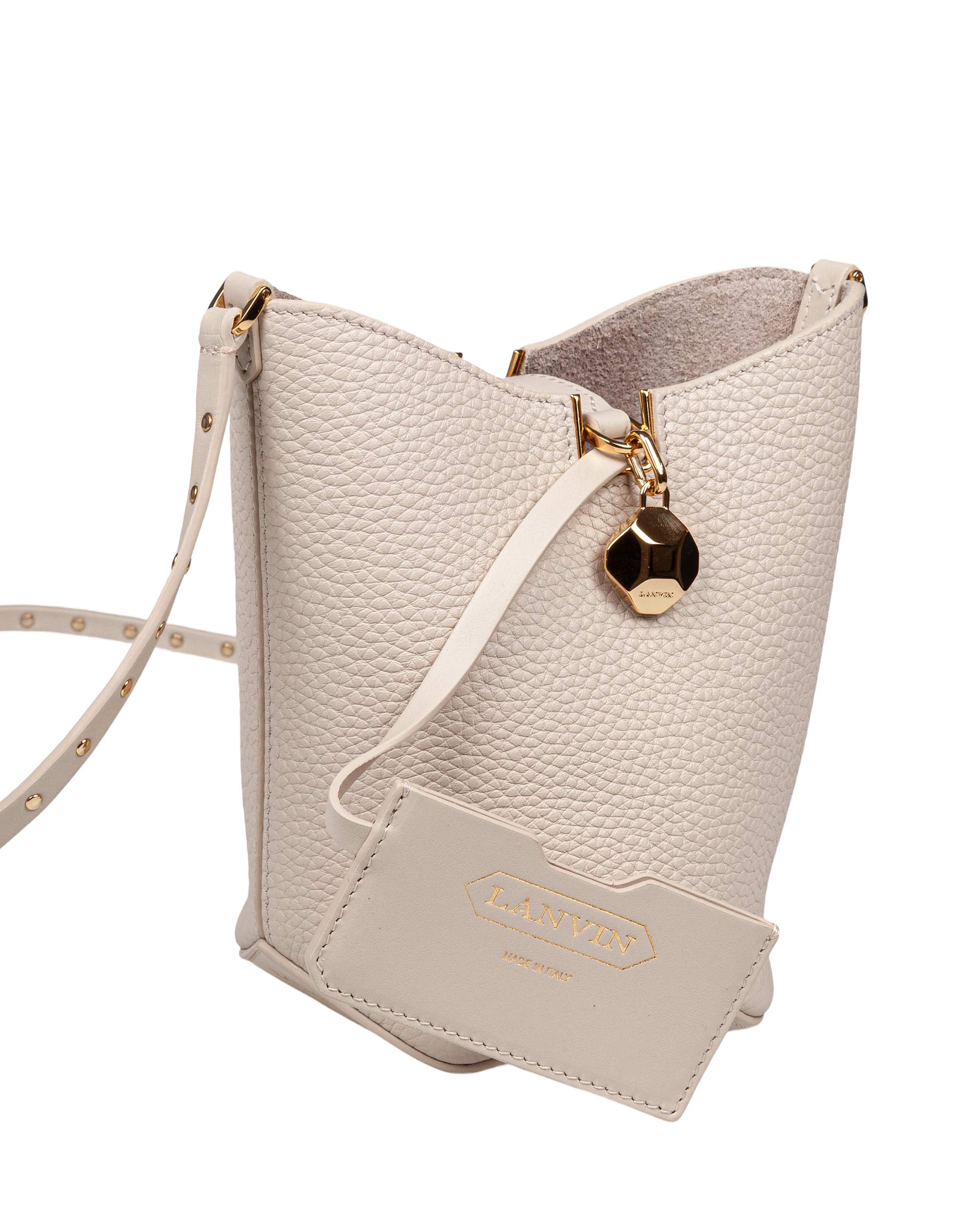 LANVIN BORSA SECCHIELLO CATH NANO IN PELLE