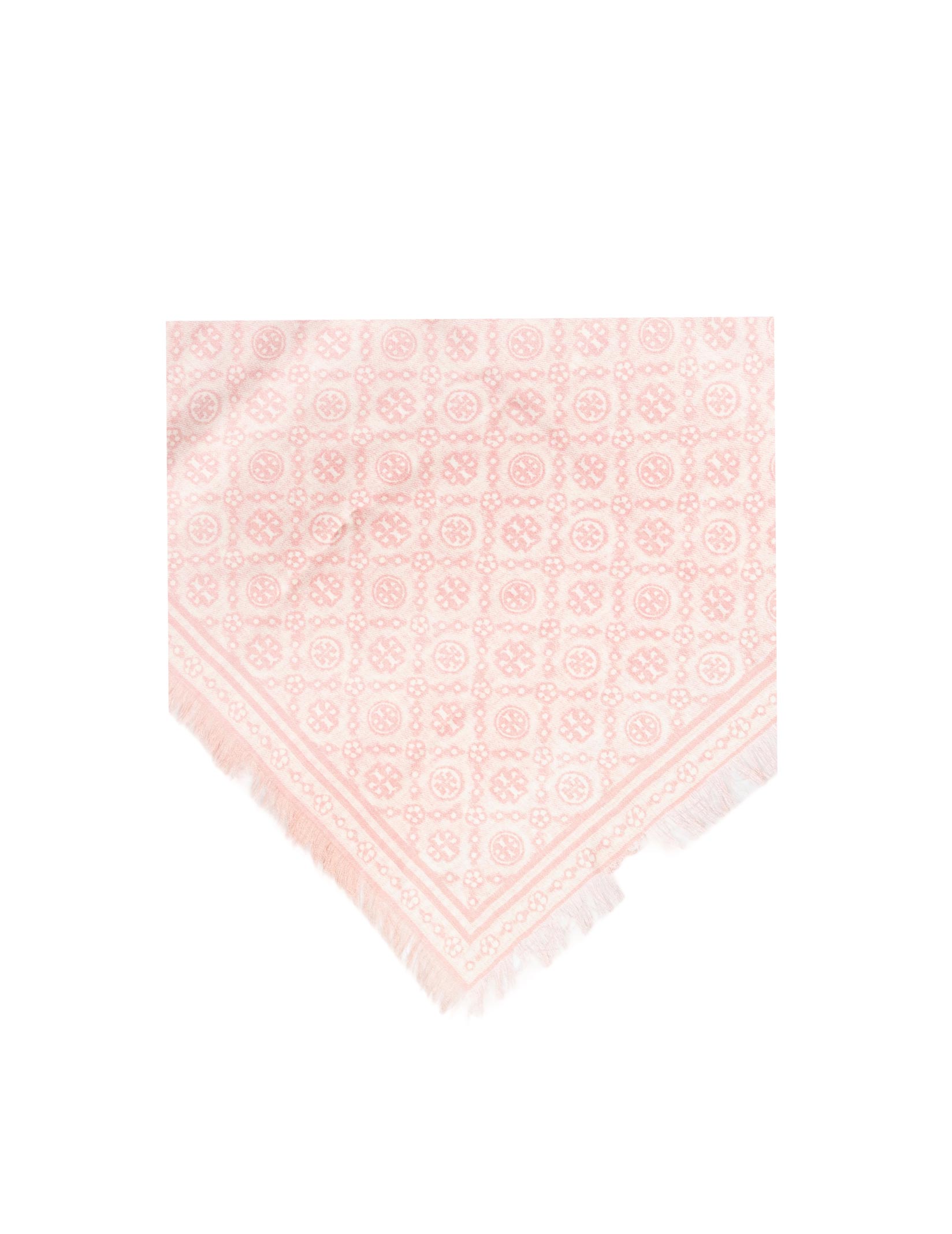 TORY BURCH SCARF SOFT PINK